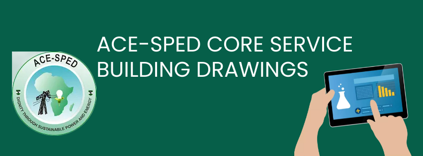 ACE-SPED CORE SERVICE BUILDING DRAWINGS